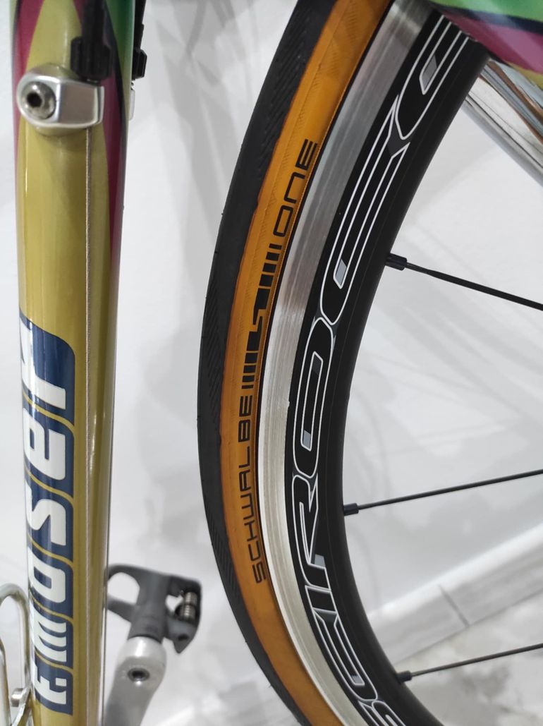 Used Francesco Moser Moser Leader Ax Aki Gipiemme 1995 Road & Gravel, Arancione — image 7 of 25
