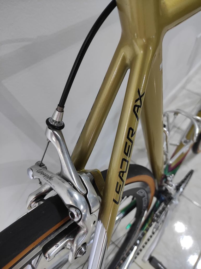 Used Francesco Moser Moser Leader Ax Aki Gipiemme 1995 Road & Gravel, Arancione — image 11 of 25