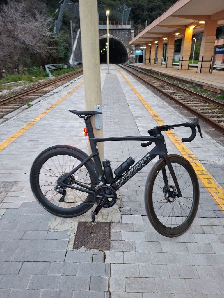 Used S Works S Works Custom Shimano Dura Ace Di2 2020 Road & Gravel, Schwarz — image 5 of 9