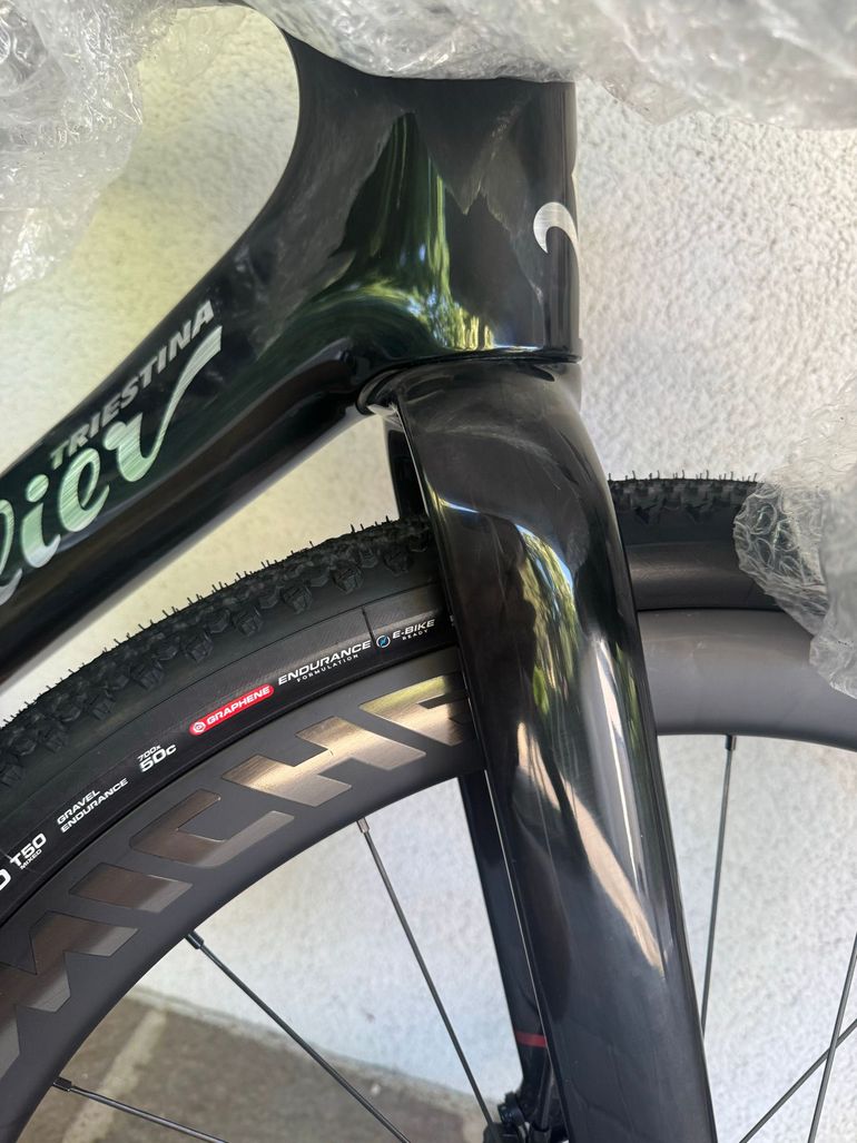 Used Wilier Rave SLR ID2 SHIMANO GRX RX715 Di2 1x12S 2025 2025 Road & Gravel, Black — image 3 of 12
