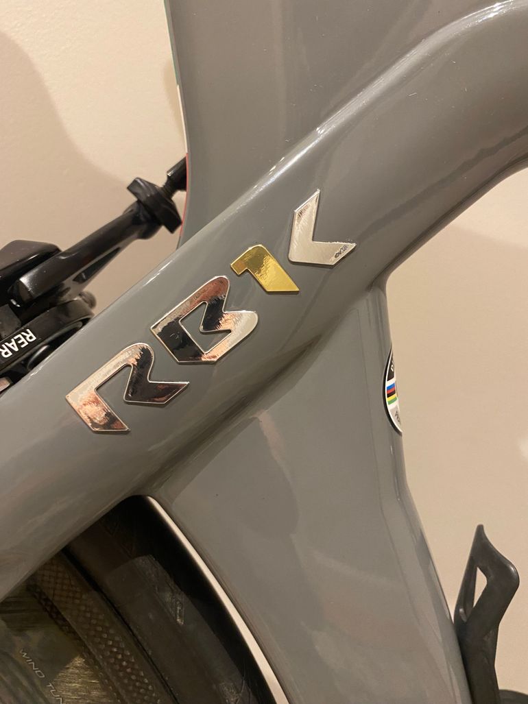 Used Cipollini Rb1k Campagnolo Super Record EPS 2023 Road & Gravel, Light Gray — image 6 of 9