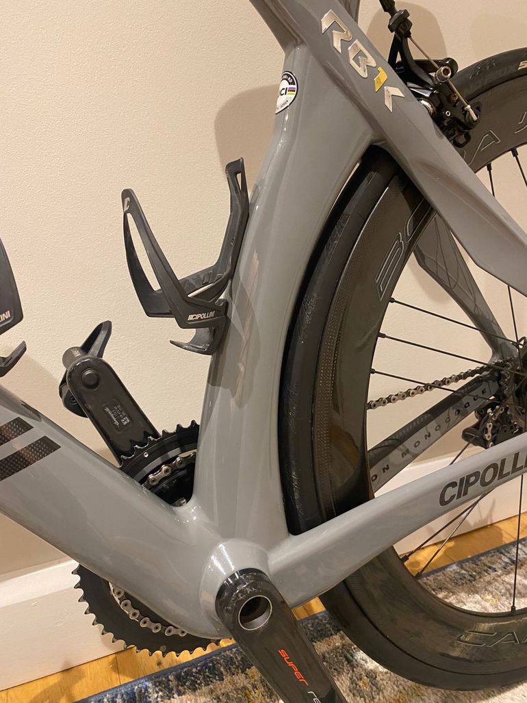 Used Cipollini Rb1k Campagnolo Super Record EPS 2023 Road & Gravel, Light Gray — image 9 of 9