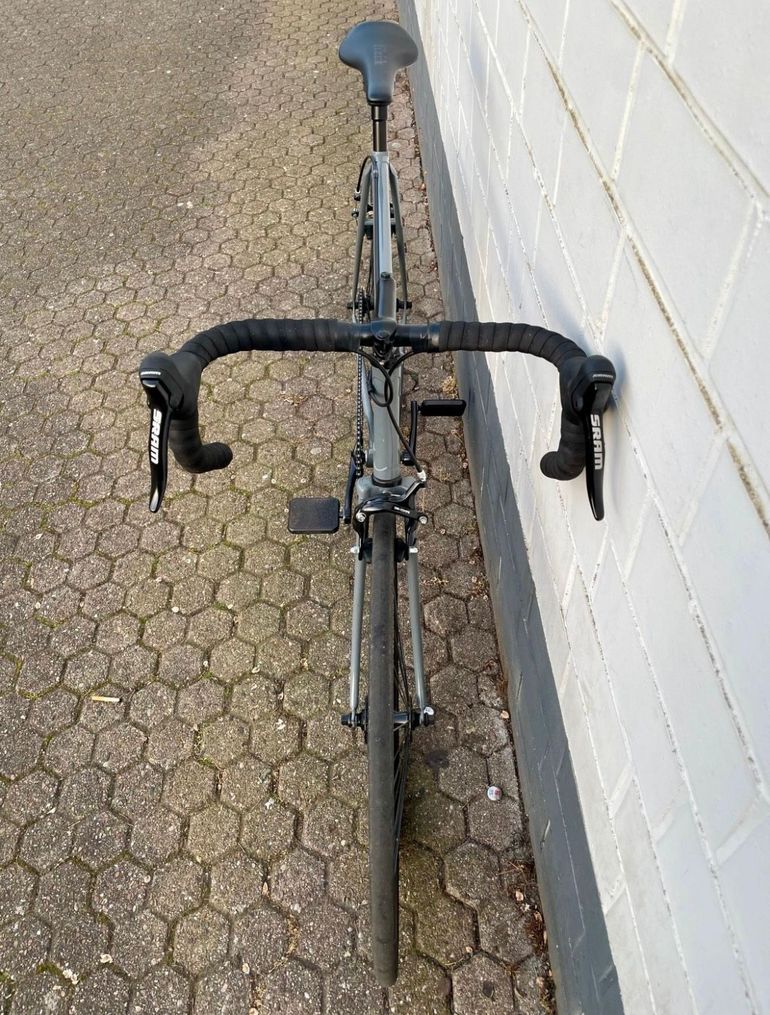 Used Peugeot Unbekannter Stahlrenner 2013 Road & Gravel, Hellgrau — image 4 of 6