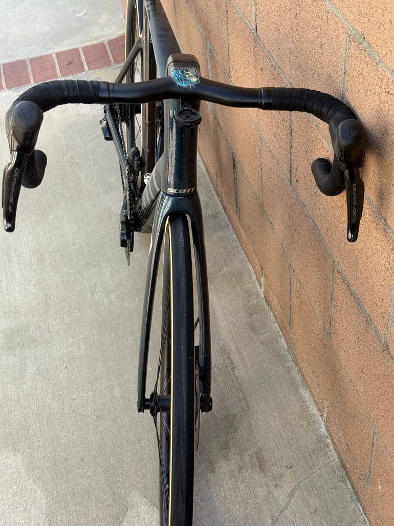 Used Scott Addict RC Pro 2023 2023 Road & Gravel, Blue — image 8 of 19