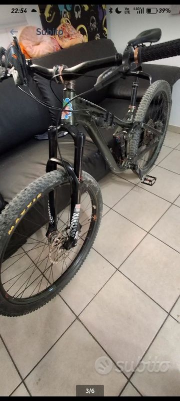 Used Ns bikes Custom SRAM NX Eagle 2023 Mountainbike, Green — image 4 of 6