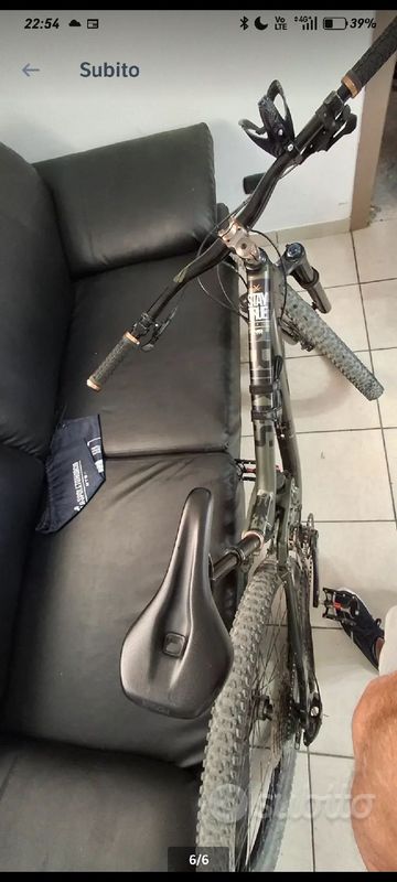 Used Ns bikes Custom SRAM NX Eagle 2023 Mountainbike, Green — image 5 of 6