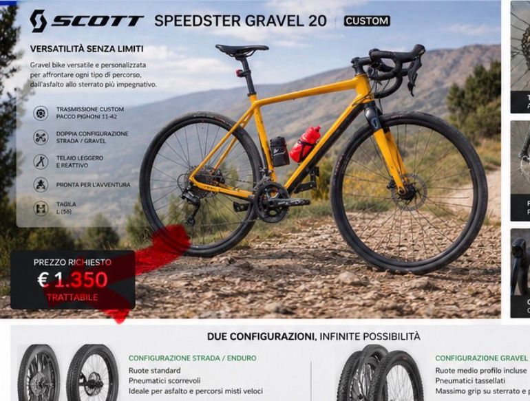 Scott Speedster Shimano 105 2020 Road & Gravel d'occasion — image 1 sur 8
