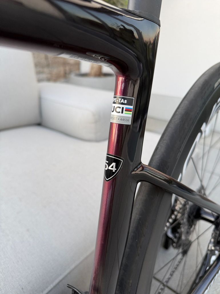 Used Specialized S-Works Tarmac SL8 - Shimano Dura-Ace Di2 2025 2025 Road & Gravel, Red — image 12 of 13
