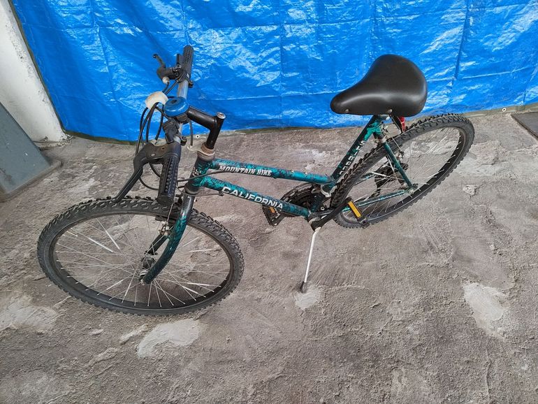 Used California Bicycle Factory MTB California 26 Pollici 2000 Mountainbike, Grün — image 1 of 6