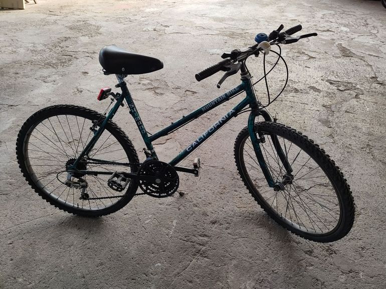Used California Bicycle Factory MTB California 26 Pollici 2000 Mountainbike, Grün — image 4 of 6