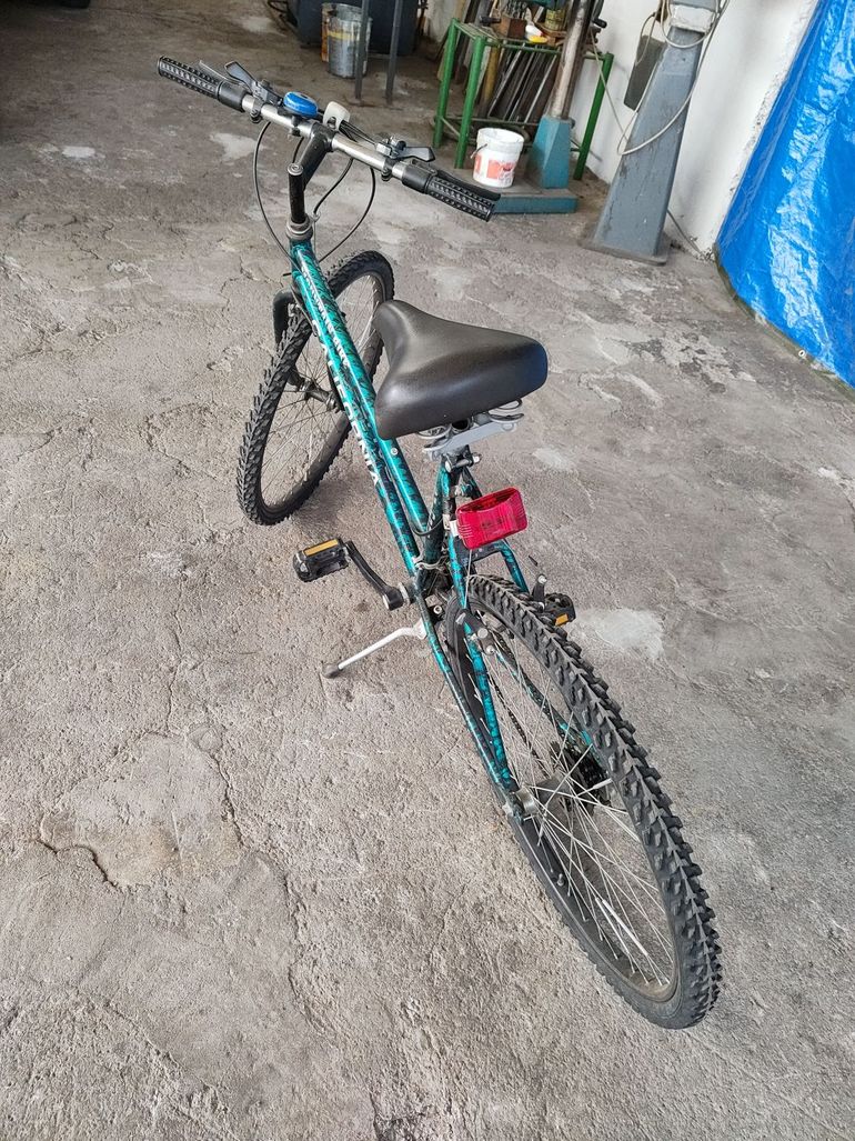 Used California Bicycle Factory MTB California 26 Pollici 2000 Mountainbike, Grün — image 3 of 6