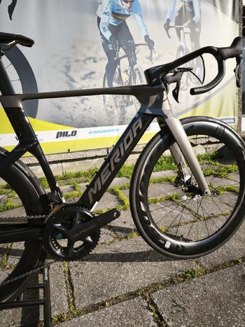 Used Merida REACTO 9000 2027 2027 Road & Gravel, Light Gray — image 4 of 5