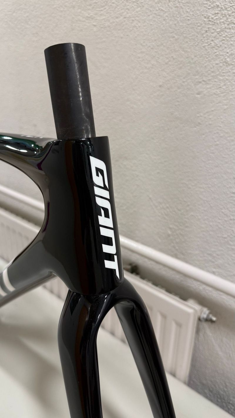 Used Giant TCR Advanced SL Disc Frameset 2024 Frameset 2024 Road & Gravel, Black — image 2 of 11