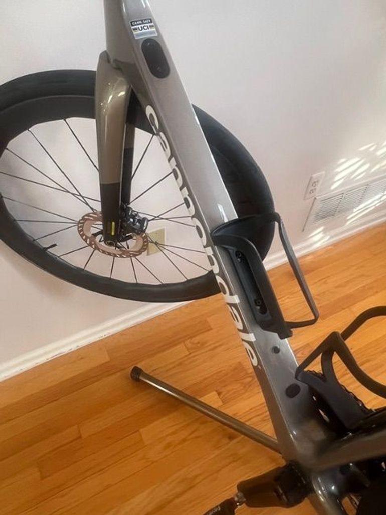Used Cannondale Supersix Evo Carbon 2 Frameset 2024 Road & Gravel, Light Gray — image 7 of 8
