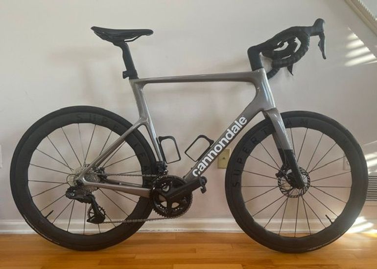 Used Cannondale Supersix Evo Carbon 2 Frameset 2024 Road & Gravel, Light Gray — image 1 of 8