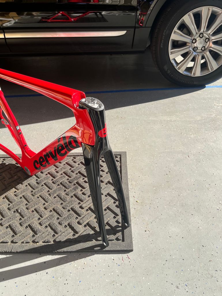 Used Cervélo S5 Frameset 2023 Frameset 2023 Road & Gravel, Red — image 3 of 18