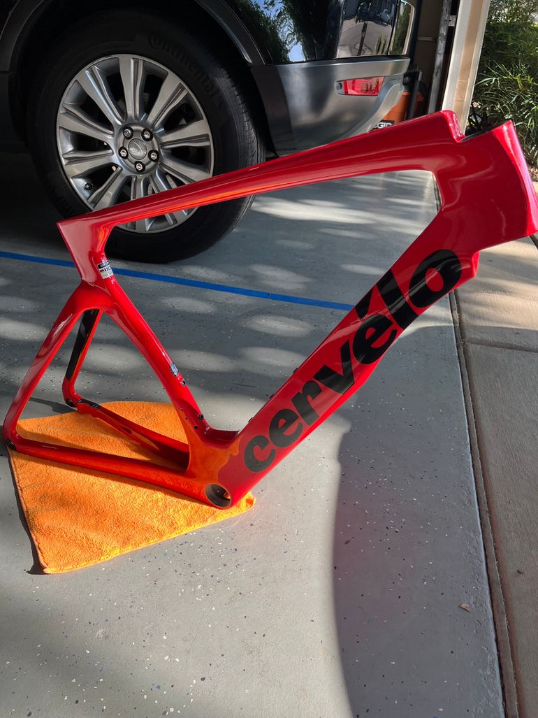 Used Cervélo S5 Frameset 2023 Frameset 2023 Road & Gravel, Red — image 16 of 18