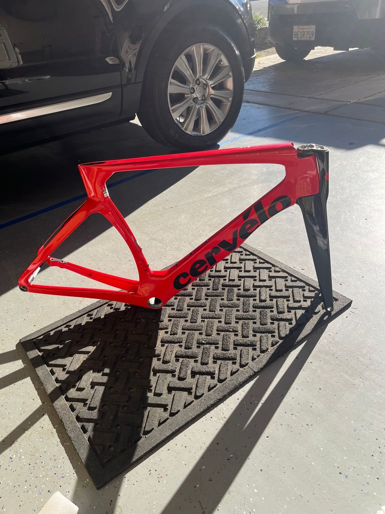Used Cervélo S5 Frameset 2023 Frameset 2023 Road & Gravel, Red — image 4 of 18
