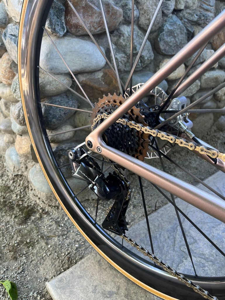 Used Specialized Aethos Shimano Dura Ace Di2 2022 Road & Gravel, Light Gray — image 6 of 13