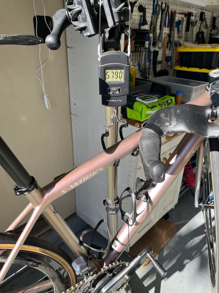 Used Specialized Aethos Shimano Dura Ace Di2 2022 Road & Gravel, Light Gray — image 11 of 13