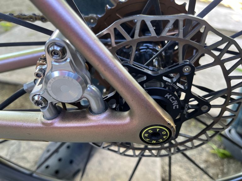 Used Specialized Aethos Shimano Dura Ace Di2 2022 Road & Gravel, Light Gray — image 10 of 13