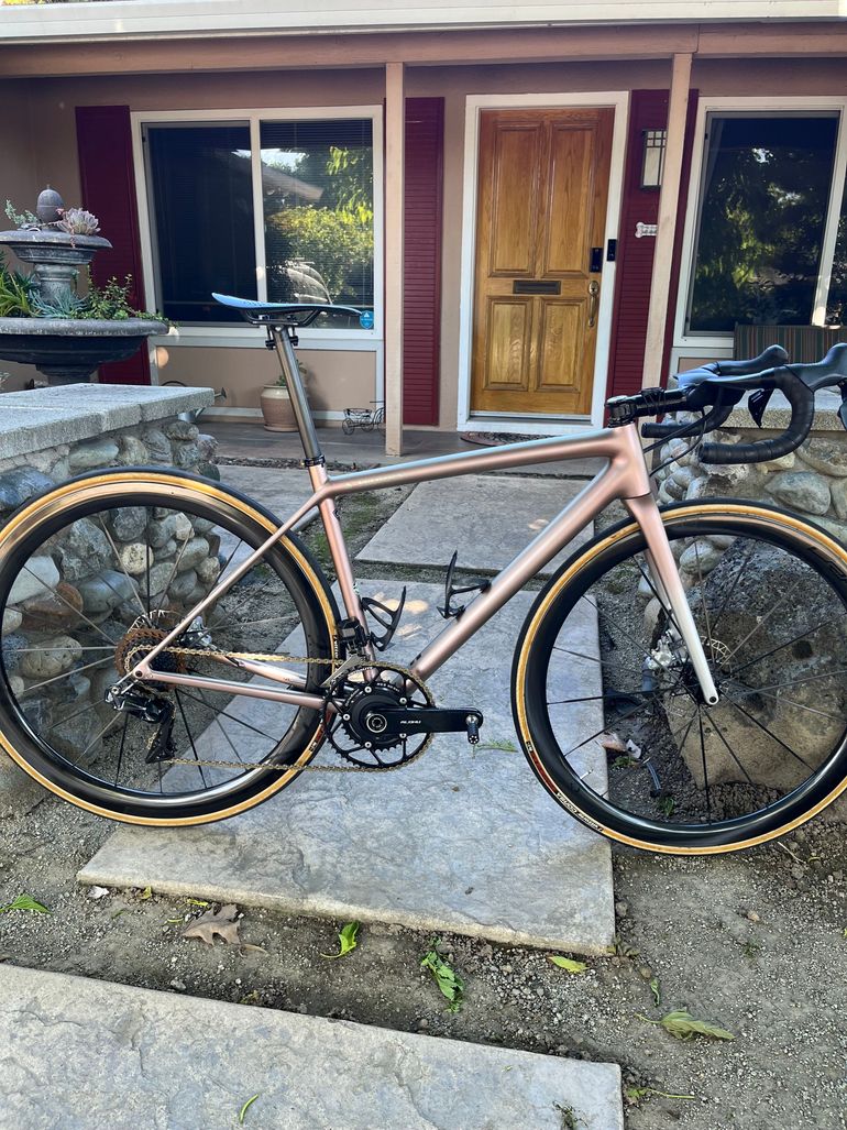 Used Specialized Aethos Shimano Dura Ace Di2 2022 Road & Gravel, Light Gray — image 1 of 13