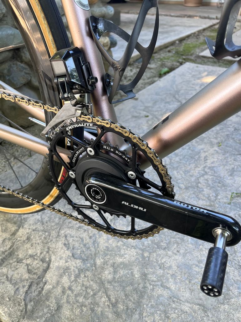 Used Specialized Aethos Shimano Dura Ace Di2 2022 Road & Gravel, Light Gray — image 5 of 13