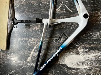 Used Lee Cougan Innova SuperGravel Frameset 2023 Mountainbike, White — image 3 of 5