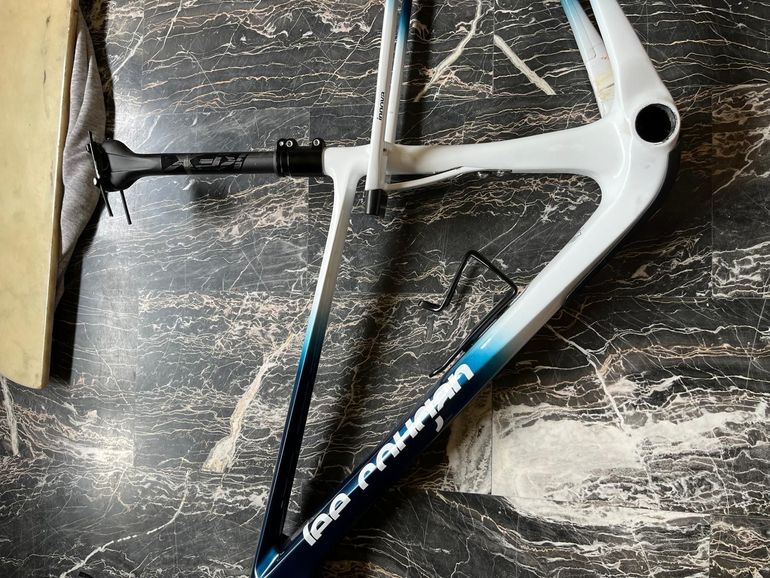 Used Lee Cougan Innova SuperGravel Frameset 2023 Mountainbike, White — image 3 of 5