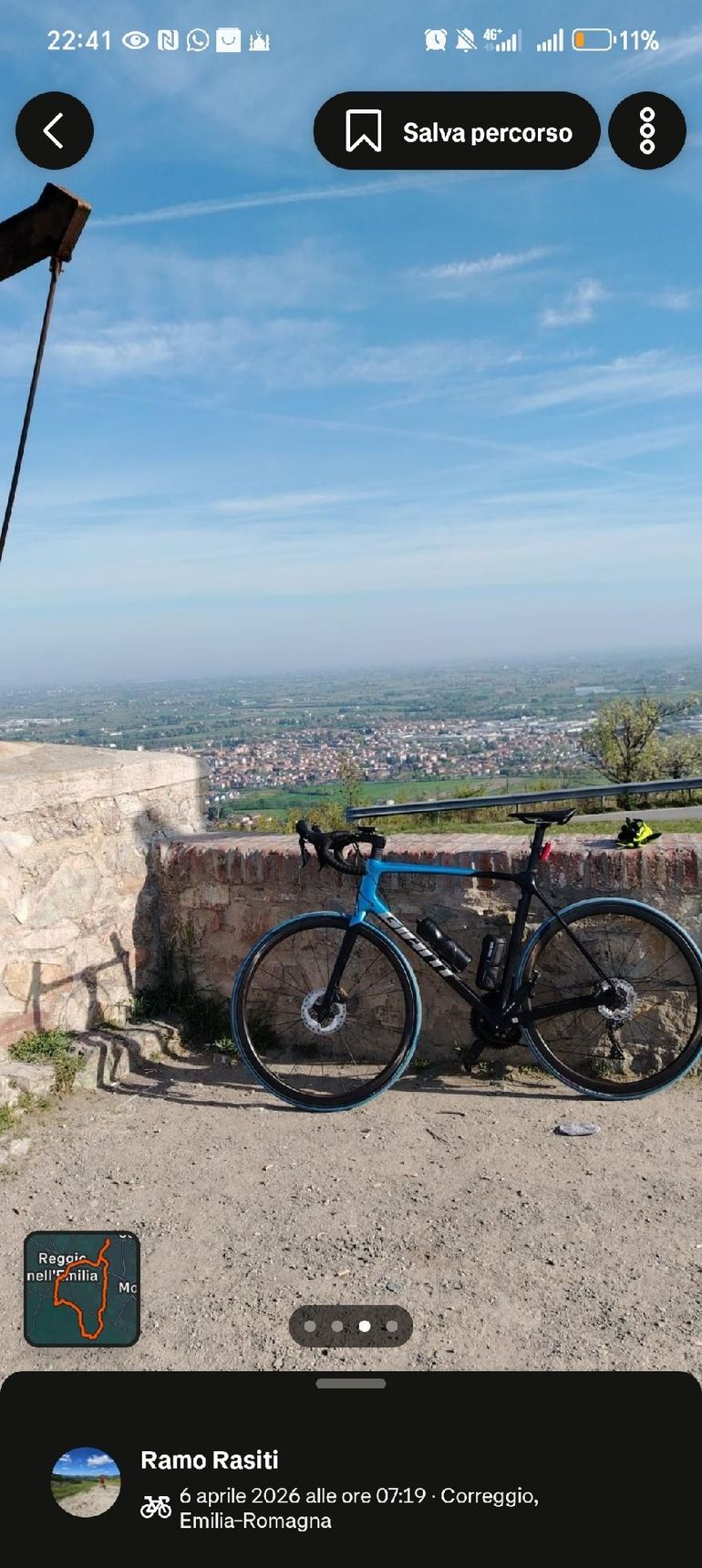 Used Giant tcr Giant tcr Custom Shimano 105 2022 Road & Gravel, Blue — image 2 of 3
