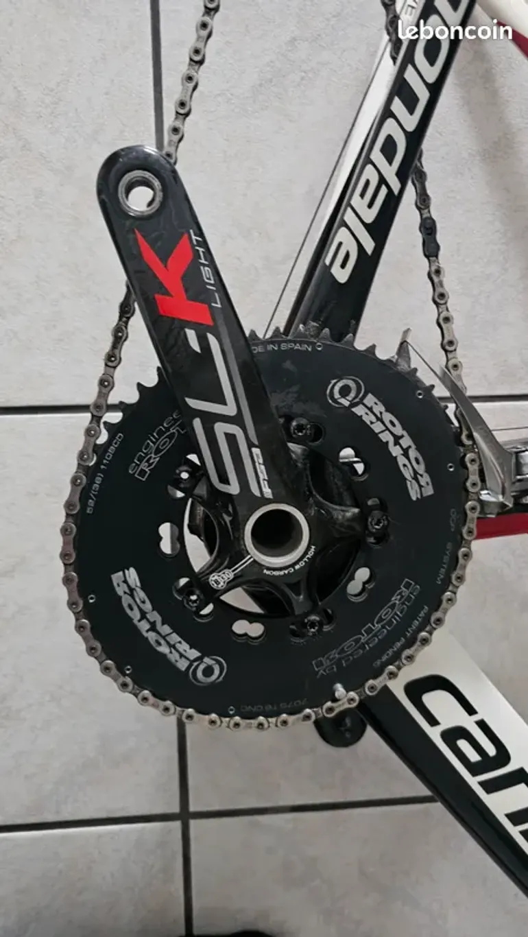 Used Cannondale Cannondale Slice Ultegra 2011 Road & Gravel, Weiß — image 8 of 10