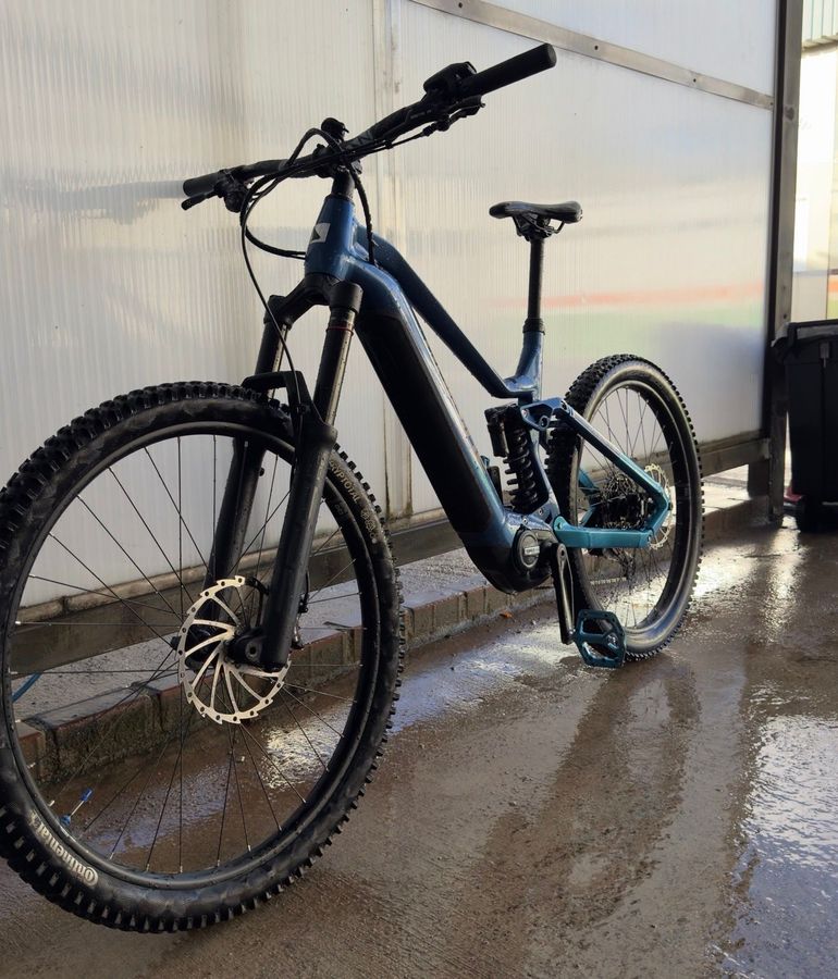 Used Haibike ALLMTN 2 2026 2026 Mountainbike, Blue, 29 — image 3 of 4