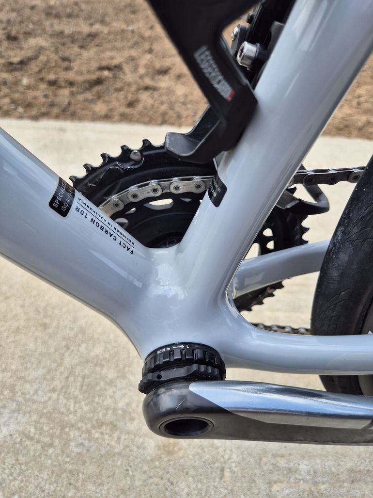 Gebrauchtes Specialized Crux SRAM Rival ETap AXS 2023 Road & Gravel, Hellgrau — Bild 12 von 12
