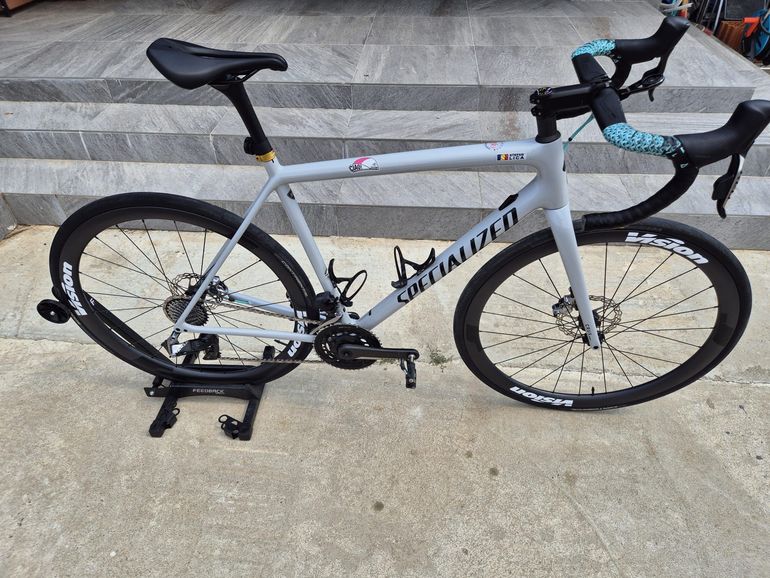 Gebrauchtes Specialized Crux SRAM Rival ETap AXS 2023 Road & Gravel, Hellgrau — Bild 1 von 12