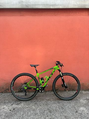 Used Wilier 503x Shimano Deore XT 2016 Mountainbike, Green — image 4 of 7