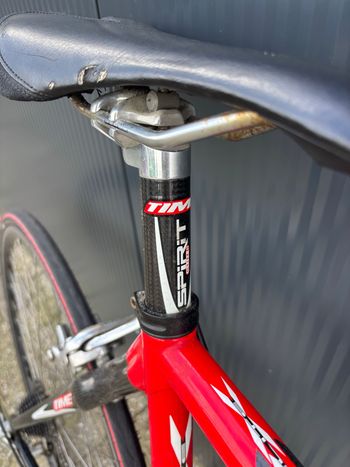 Used Time Time Custom Campagnolo Centaur 2008 Road & Gravel, Red — image 7 of 13