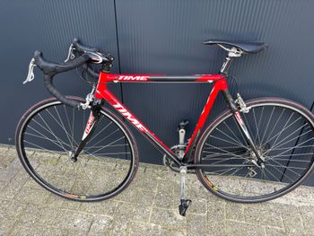Used Time Time Custom Campagnolo Centaur 2008 Road & Gravel, Red — image 11 of 13