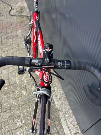Used Time Time Custom Campagnolo Centaur 2008 Road & Gravel, Red — image 6 of 13