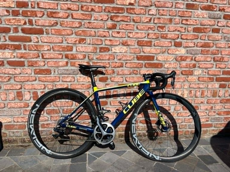 Used CUBE LITENING C:68 Disc 2019 2019 Road & Gravel, Azul — image 2 of 3