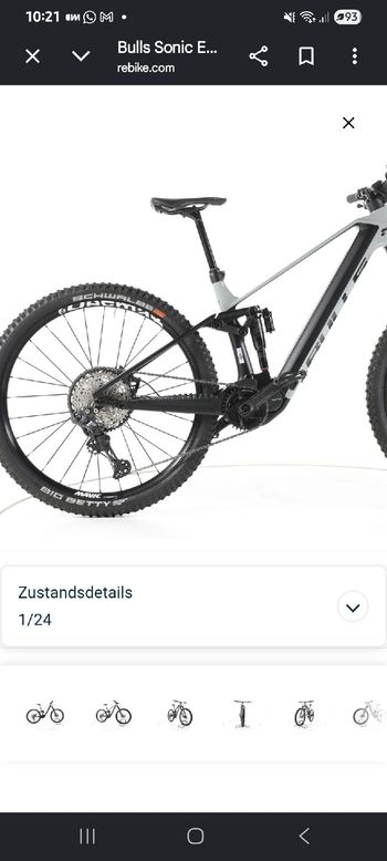 Used BULLS BULLS Custom Shimano Deore XT Di2 2024 Mountainbike, Hellgrau — image 3 of 3