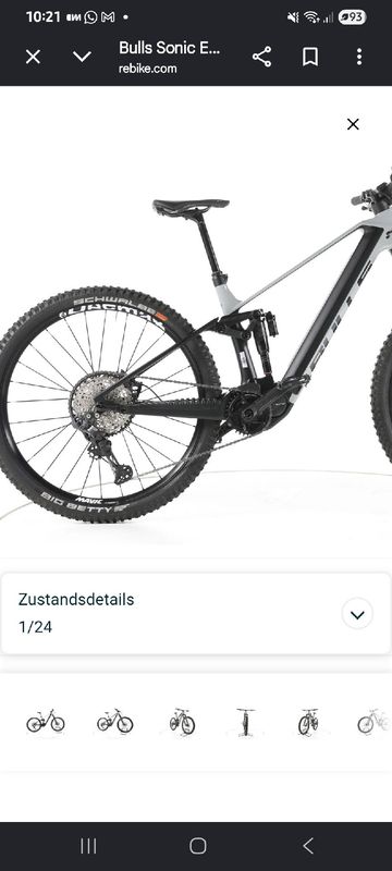 Used BULLS Custom Shimano Deore XT Di2 2024 Mountainbike, Light Gray — image 3 of 7