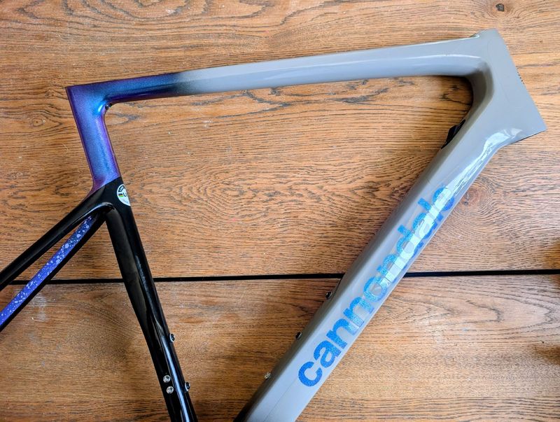 Used Cannondale SuperSix EVO CX/SE Frameset 2023 Frameset 2023 Road & Gravel, Light Gray — image 6 of 15