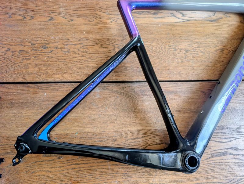 Used Cannondale SuperSix EVO CX/SE Frameset 2023 Frameset 2023 Road & Gravel, Light Gray — image 7 of 15