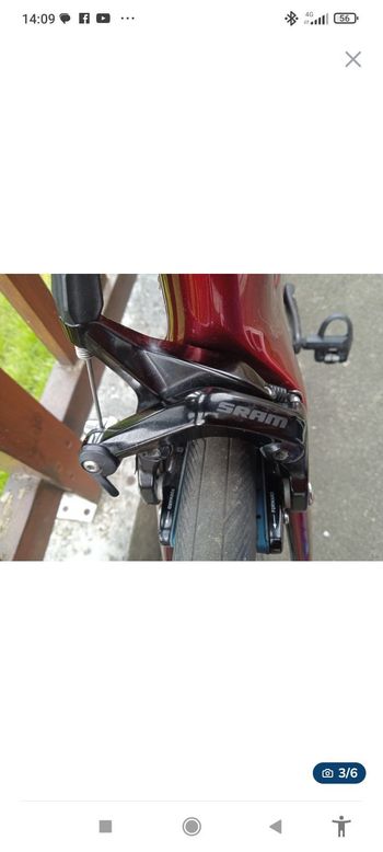 Used Factor ONE SRAM Red eTAP AXS, Factor ONE SRAM Red eTAP AXS 2022 2022 Road & Gravel, Rot — image 3 of 3