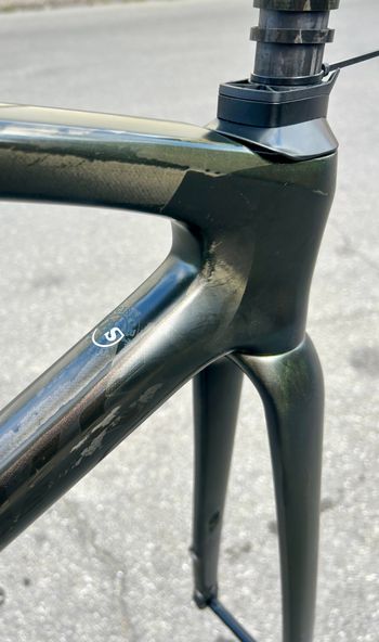Used Specialized S-Works Tarmac SL7 2021 Frameset 2021 Road & Gravel, Grün — image 6 of 6
