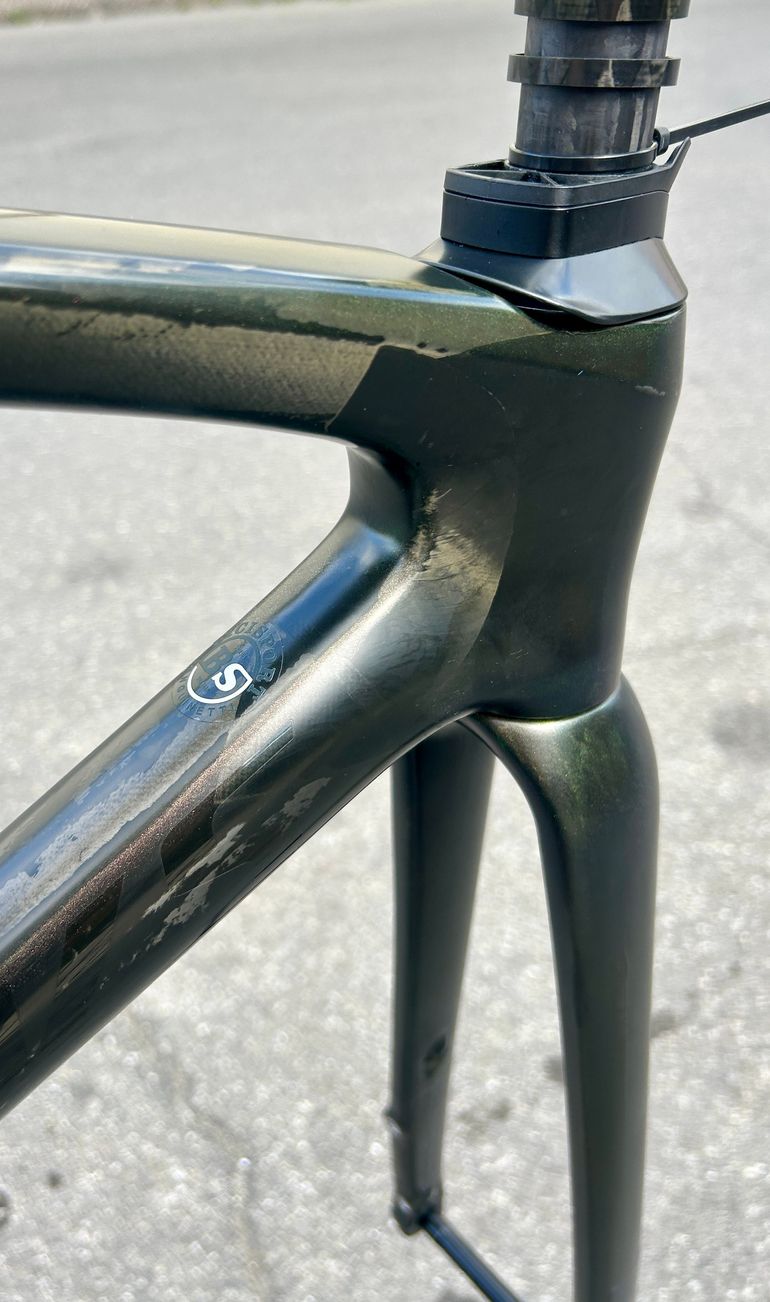 Used Specialized S-Works Tarmac SL7 2021 Frameset 2021 Road & Gravel, Grün — image 6 of 6