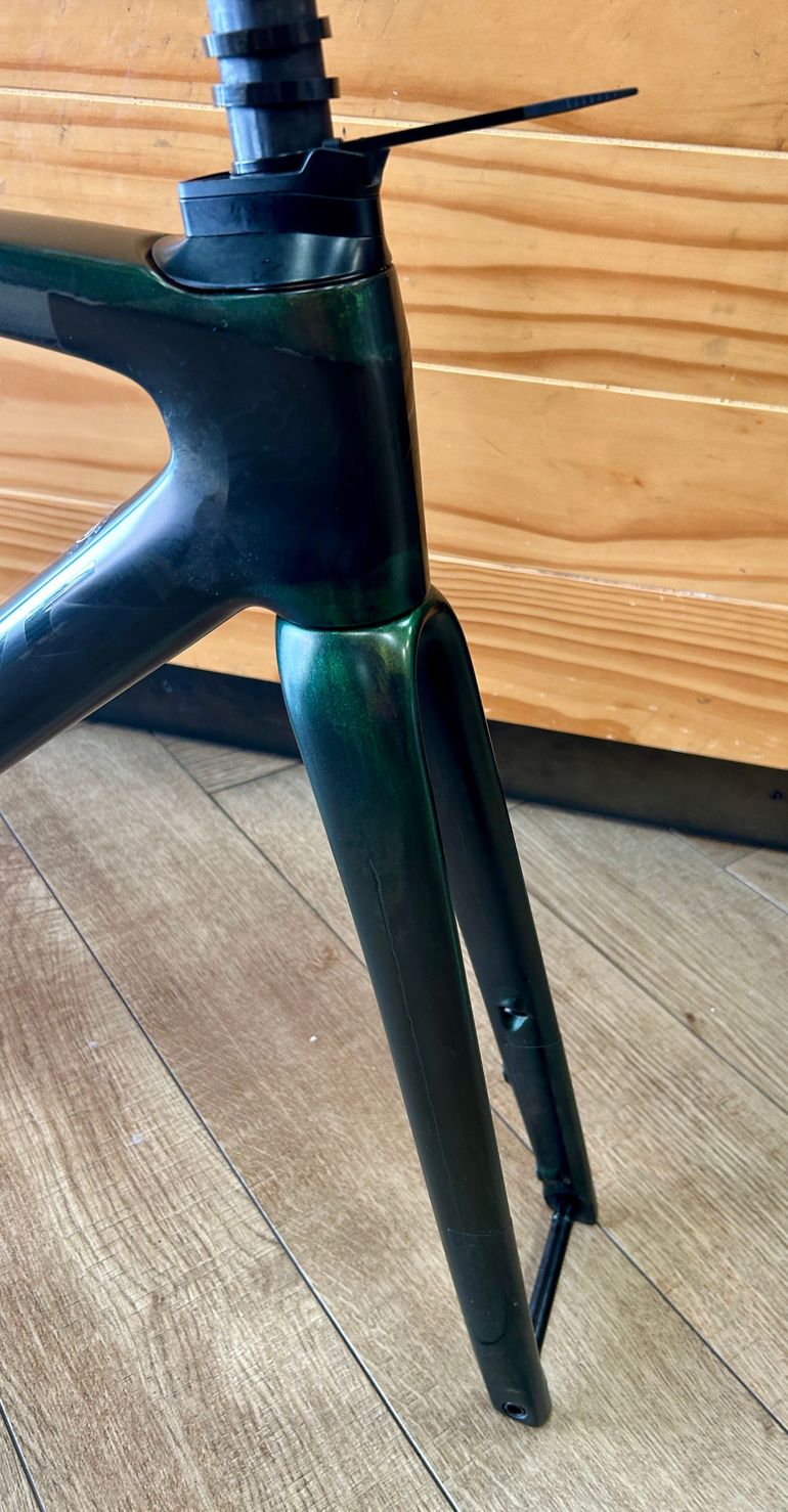 Used Specialized S-Works Tarmac SL7 2021 Frameset 2021 Road & Gravel, Grün — image 5 of 6