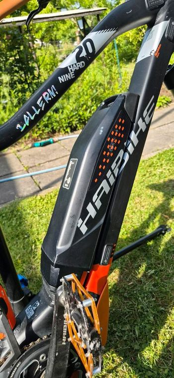 Used Haibike Haibike HardNine 2.0 E-MTB 2018 Mountainbike, Schwarz — image 5 of 15