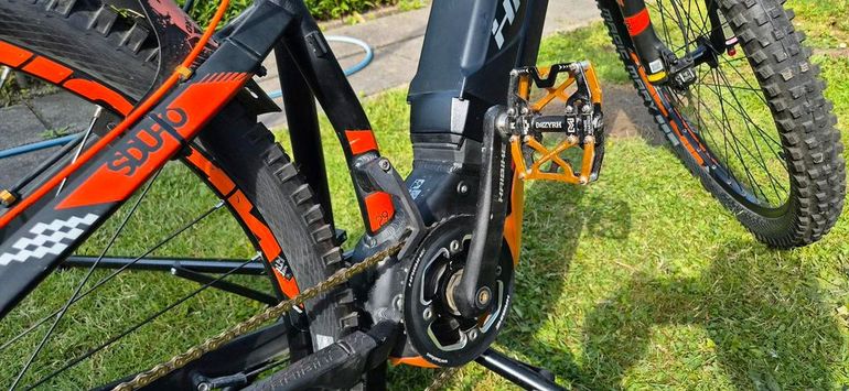Used Haibike Haibike HardNine 2.0 E-MTB 2018 Mountainbike, Schwarz — image 2 of 15