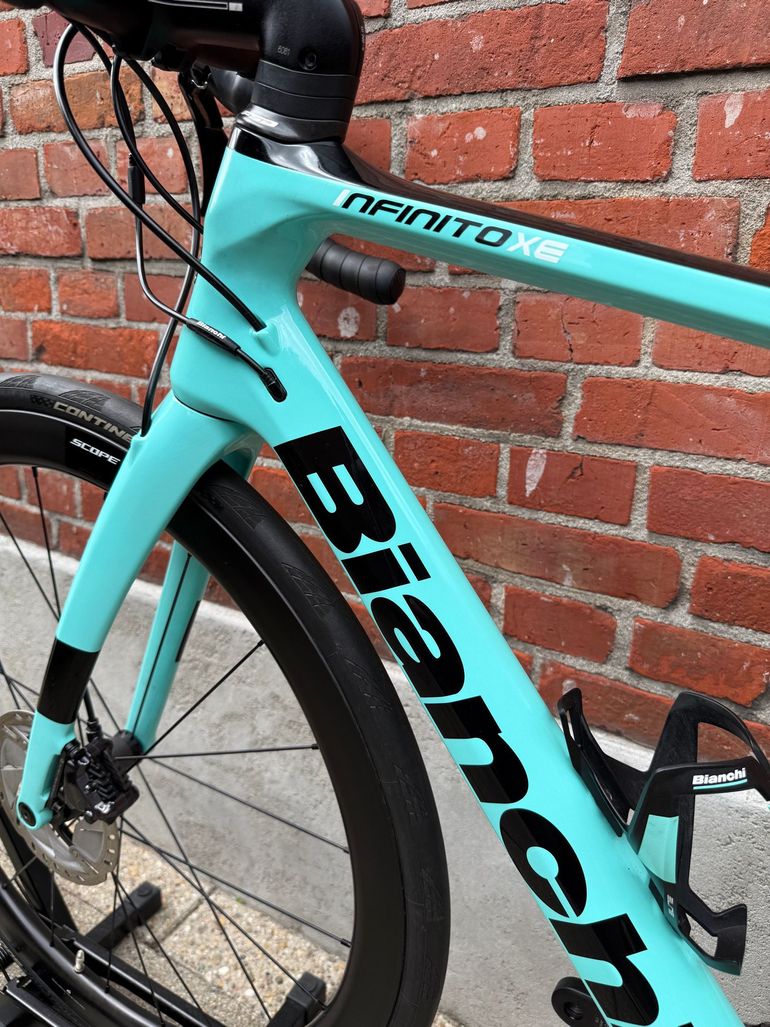 Used Bianchi Infinito Shimano 105 2023 Road & Gravel, Green — image 14 of 14